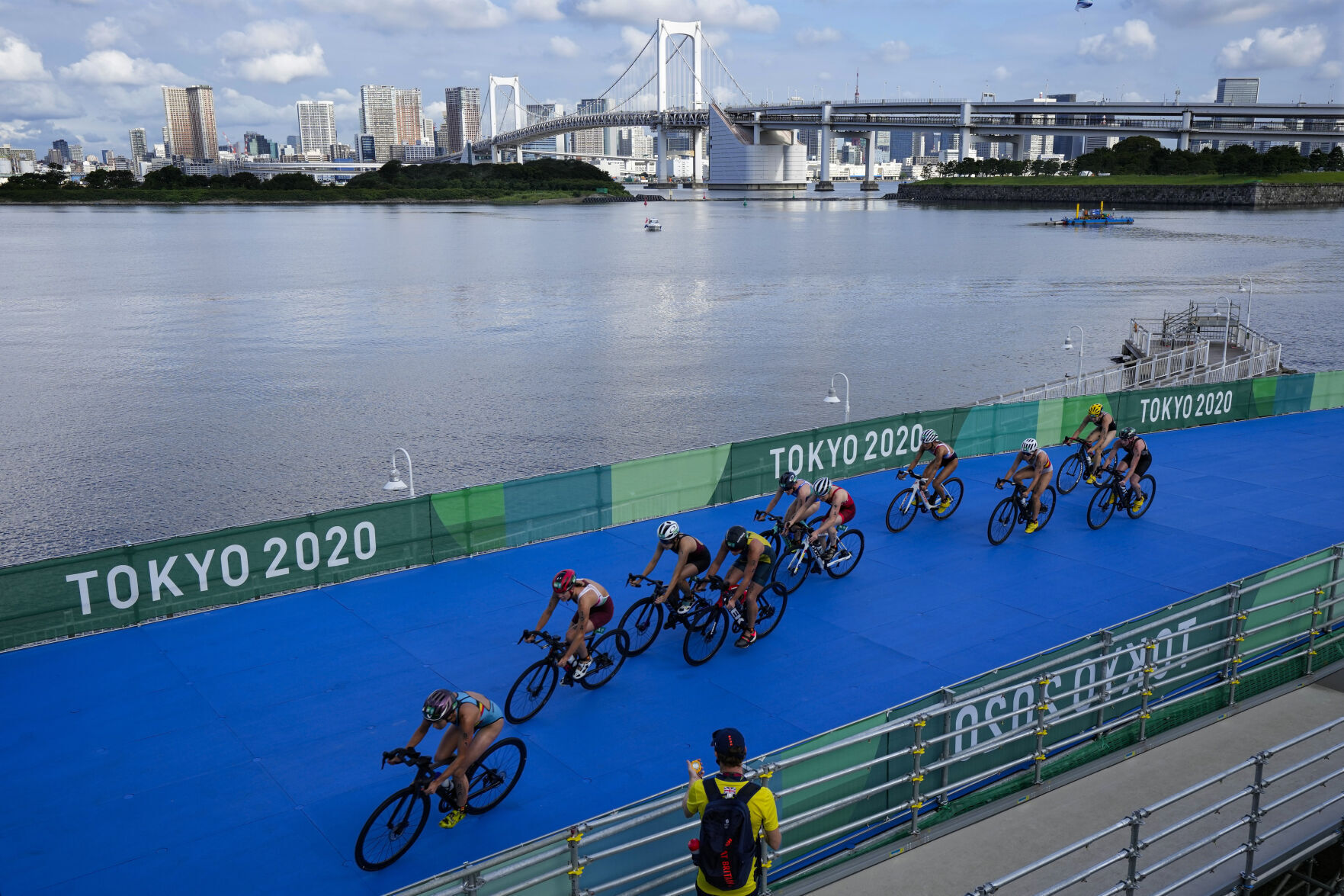 APTOPIX Tokyo Olympics Triathlon